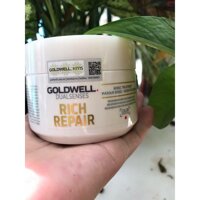 MẶT NẠ Ủ TÓC 60S GOLDWELL DUALSENSES RICH REPAIR RESTORING SIÊU CHỮA TRỊ TÓC HƯ TỔN NEW (200ml)