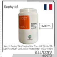 Mặt nạ ủ tóc Dầu hấp Fanola Nutricare Restructuring Mask mùi kẹo sữa siêu mềm mượt, phục hồi tóc khô hư tổn Ý 1500ml