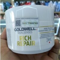 Mặt nạ ủ tóc siêu chữa trị tóc hư tổn 60s GOLDWELL 200ml