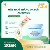 Mặt nạ ủ trắng da mặt ALMONDS 50g