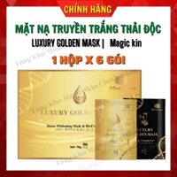 Mặt Nạ Ủ Yến Thải Độc Cấy Trắng Hút Nám Luxury Golden Mask MAGIC SKIN CHÍNH HÃNG 1