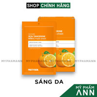 Mặt Nạ Vitamin C Prettyskin Dưỡng Sáng Da Chính Hãng