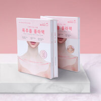 Mặt nạ vùng cổ Tory & G Tamis Centella, ngăn ngừa nếp nhăn và làm sáng da, 3 gói x hộp