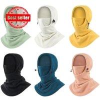 Mặt nạ xe máy có lông cừu Mặt nạ gió trượt tuyết Mũ bảo hiểm xe máy Mũ trùm đầu có thể đeo bởi nam và nữ K9h6