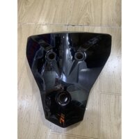 mặt nạ xe wave anpha 110cc kiểu 3 lổ màu đen bóng