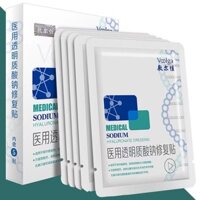 Mặt nạ y tế Voolga Miếng dán natri hyaluronate y tế 5 chiếc * 1 hộp băng y tế để sửa chữa da