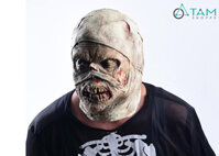 Mặt nạ Zombie quấn băng cao su HLW-MN-42