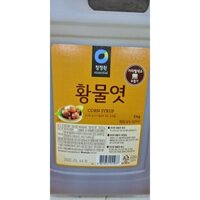 Mật ngô nâu, nước đường vàng hàn quốc 5kg - 황물엿