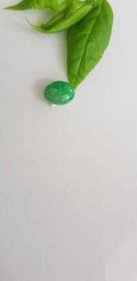 Mặt Nhẫn Oval Xanh Nhỏ đẹp đá cẩm thạch Size hạt Dài 12mm x Ngang 9mm x Cao 3mm bóng đẹp Nữ bọc vàng lên đeo đẹp ạ