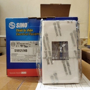 Mặt nhựa chứa 1 MCCB Sino S18121/HB