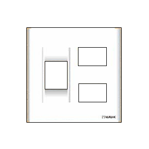 Mặt nhựa chứa 1 MCCB Sino S18CC2X/B