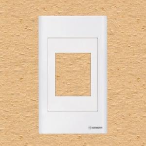 Mặt nhựa chứa 2 MCB kiểu M Sino S18122/M