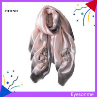 Mắt Nữ Phong Cách In Hoa Cổ Dài Khăn Hijab Đầu Quấn Bãi Biển Khăn Choàng Chống Tia UV