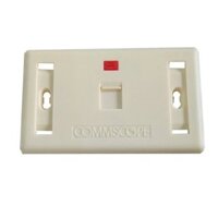 Mặt ổ cắm mạng âm tường COMMSCOPE/AMP 1 port