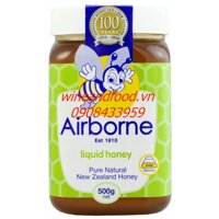 Mật ong Airborne Liquid Honey 500g