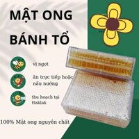 Mật ong bánh tổ Nguyên chất  - nguyên sáp 500gr- 1kg