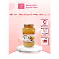 Mật Ong Chanh Đào Hàn Quốc, Hũ 1Kg
