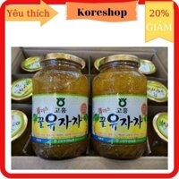 Mật Ong Chanh Đào Hàn Quốc Chính Hãng - Hũ 1Kg