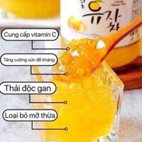 Mật ong chanh hàn quốc, lọ 1kg - Trà chanh mật ong thượng hạng