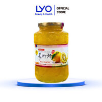 Mật Ong Chanh Vàng Hàn Quốc Giúp Làm Dịu Cổ Họng, Giảm Ho, Làm Đẹp Da Masilraon Citron Honey Tea Trà Thanh Yên Hũ 1kg