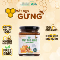 MẬT ONG GỪNG 300G - Giải độc, Giải cảm, Làm ấm cơ thể