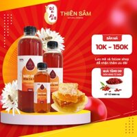 Mật Ong Hoa Cà Phê Lâm Đồng Nguyên Lợi 1 Lít - Mật Ong Nguyên Chất Không Chất Bảo Quản, Không Đường Hóa Học - Thiên Sâm