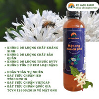 Mật ong hoa cà phê Pơ lang Farm - 500ml - chai thủy tinh