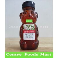 Mật Ong Hoa Clover Blossoms Honey Nguyên Chất Hữu Cơ Organic Dutch Gold Honey Pure chai 340gram