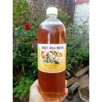 Mật Ong Hoa Nhãn Hưng Yên (chai 1lit =1,4kg thơm ngon , đặc  sánh ).