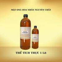 MẬT ONG HOA NHÃN NGUYÊN CHẤT CHAI 1 LÍT