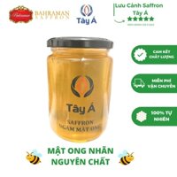 Mật Ong Hoa Nhãn Nguyên Chất Tự Nhiên Mật ong để ngâm Nhụy Hoa Nghệ Tây Saffron Lưu Cảnh Saffron