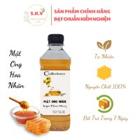 Mật Ong Hoa Nhãn Nguyên Chất CvdBeehoney, Tăng Cường Đề Kháng, Cải thiện Sức Khỏe, 600g [MUA 2 Tặng 1]