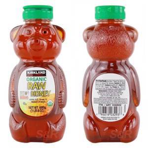 Mật ong Kirkland Signature Organic Honey Bear 680g