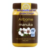 Mật ong Manuka Airborne 70+ 500g