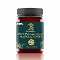 Mật ong Manuka Eco Úc nguyên chất 100 - chỉ số kháng khuẩn MGO từ 30 - thực phẩm bổ dưỡng, tăng sức đề kháng - MGO 30250gr