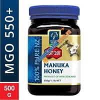 Mật Ong Manuka Health MGO 550+ Manuka Honey 500g - Độ Kháng Khuẩn: MGO 550+