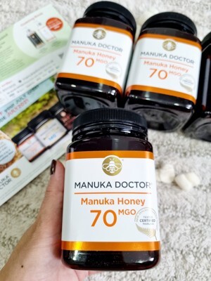 Mật ong Manuka New Zealand 70+ lọ 500g Airborne