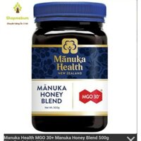 Mật ong MANUKA New Zealand MGO 30+ 500gr Manuka Health Honey Mật ong Úc