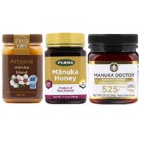 Mật ong MGO 550+ 500g MANUKA DOCTOR FLORA MONOFLORAL MANUKA HONEY MANUKA AIRBORNE MANUKA BLEND