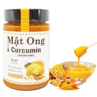 Mật ong nghệ Curcumin HONECO 500g - Thơm ngon bổ dưỡng, tốt cho người bị đau dạ dày.