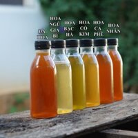 Mật ong nguyên chất Cư Kuin Farm 6 loại mật 6 lít đựng riêng biệt - mỗi chai 1 lít