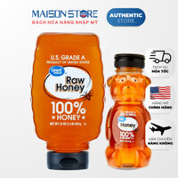 MẬT ONG NGUYÊN CHẤT ORGANIC GREAT VALUE RAW HONEY (907g) - Hàng Nhập USA Chính Hãng