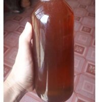 Mật ong rừng nguyên chất _ Honey bee natural 500ml (chai thủy tinh)