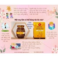 Mật ong sâm Bố Chính V-Ginseng 300ml