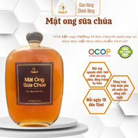Mật Ong Sữa Chúa - Chai 350g - mật ong nguyên chất, sữa ong chúa tươi