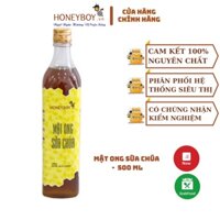 Mật Ong Sữa Chúa HONEYBOY 500ml (Mật ong + 5% Sữa Ong Chúa nguyên chất)