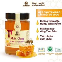 Mật ong Tam Đảo đặc biệt 500g - Mật ong rừng thượng hạng, khai thác theo quy trình nuôi ong sạch