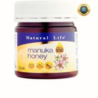 Mật ong thiên nhiên Manuka Honey Natural Life Úc (MGO 550/15+) 250g