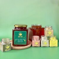 Mật Ong Thiên Nhiên Nguyên Chất KHÁNG NHIÊN Làm Dịu Cổ Họng (tặng Muối Himalaya hoặc Bột nghệ/Bột sả/Bột gừng)