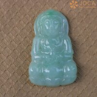 Mặt Phật Bà Quan Âm Ngọc Cẩm Thạch